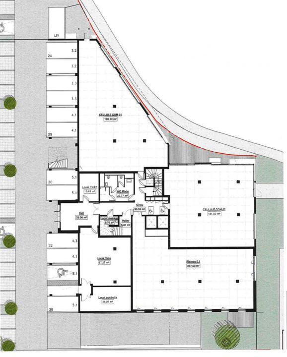 Bureau Marquette-lez-Lille 3637m² Vente bureau Marquette-lez-Lille Nord OVBUR2317385 6